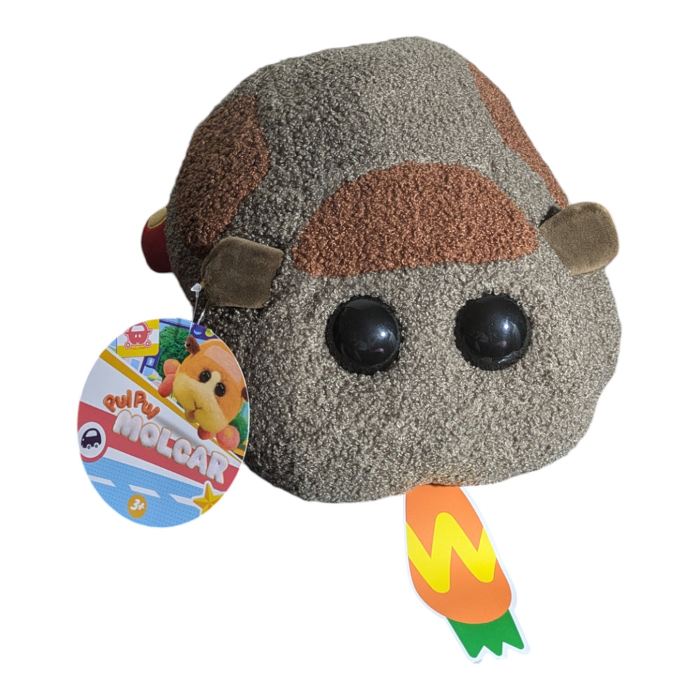 Brand New Pul Pul Molcar NWT MGA Plushie 
Brown And Red